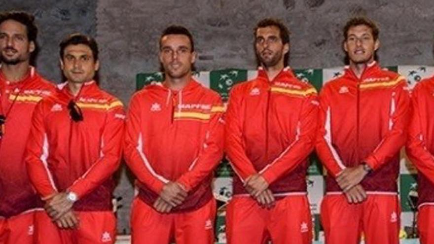 El equipo español de Copa Davis