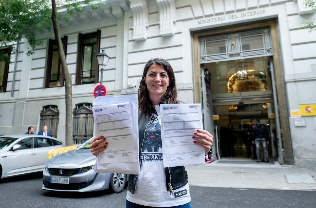 La exdirigente de Vox, Macarena Olona.