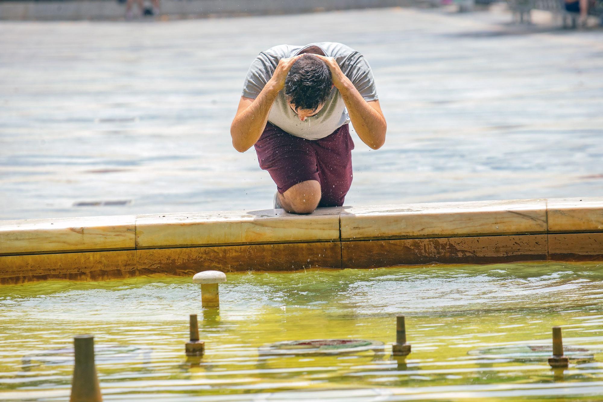 Ola de calor en Orihuela