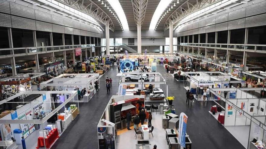 Expositores en la última edición de la feria de los autónomos de Galicia, celebrada en ExpoCoruña.