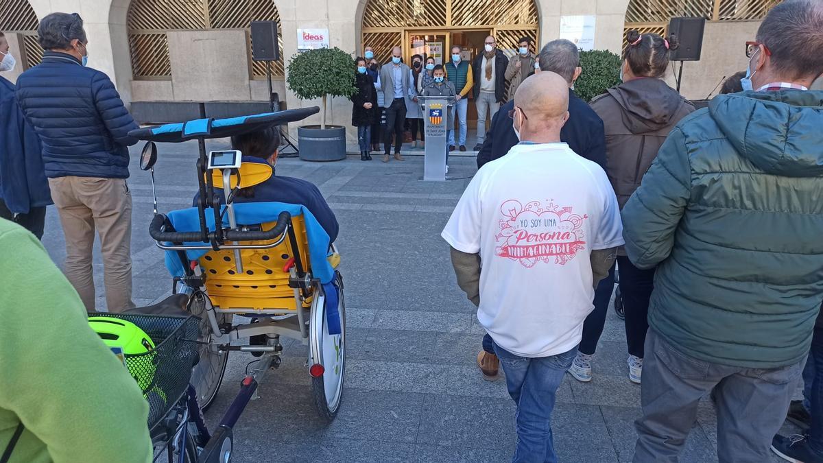 Sant Joan celebra el Día de las Personas con Discapacidad.