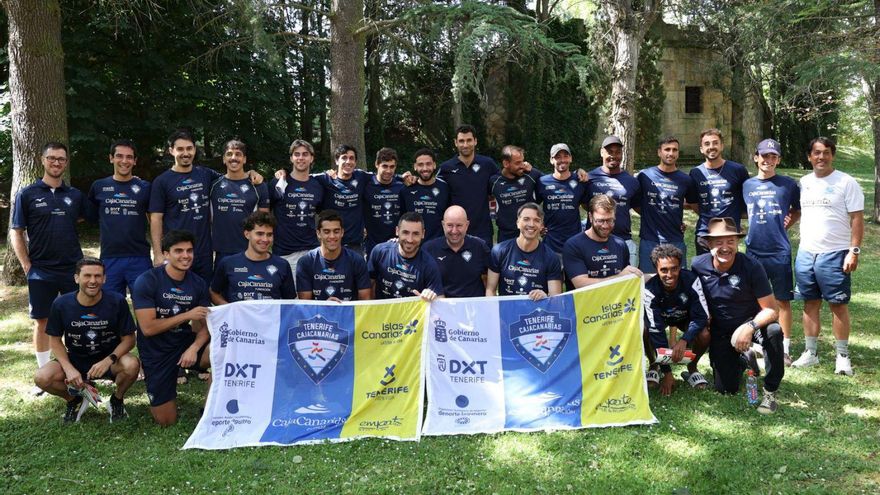 Equipo masculino del Tenerife CajaCanarias.