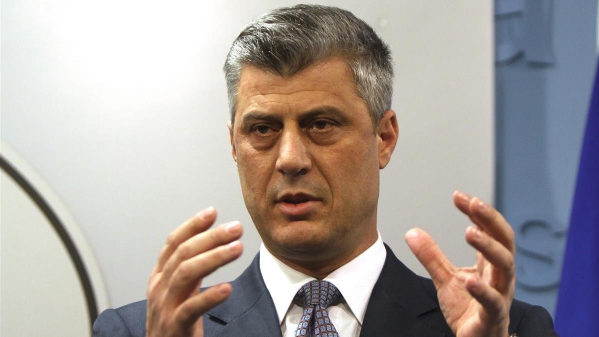 El pirmer ministro de Kosovo, Hashim Thaci.