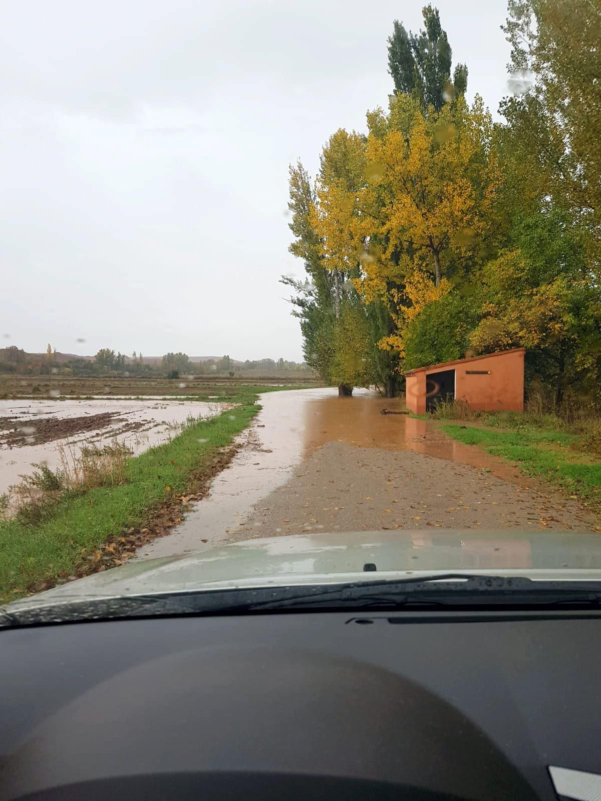 La gota fría en Teruel