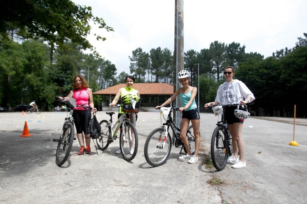 Más de 100 ciclistas participaron en la segunda edición de la Marcha por los Montes de Vigo.