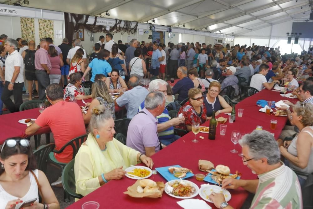 Así se disfruta la langosta en A Guarda