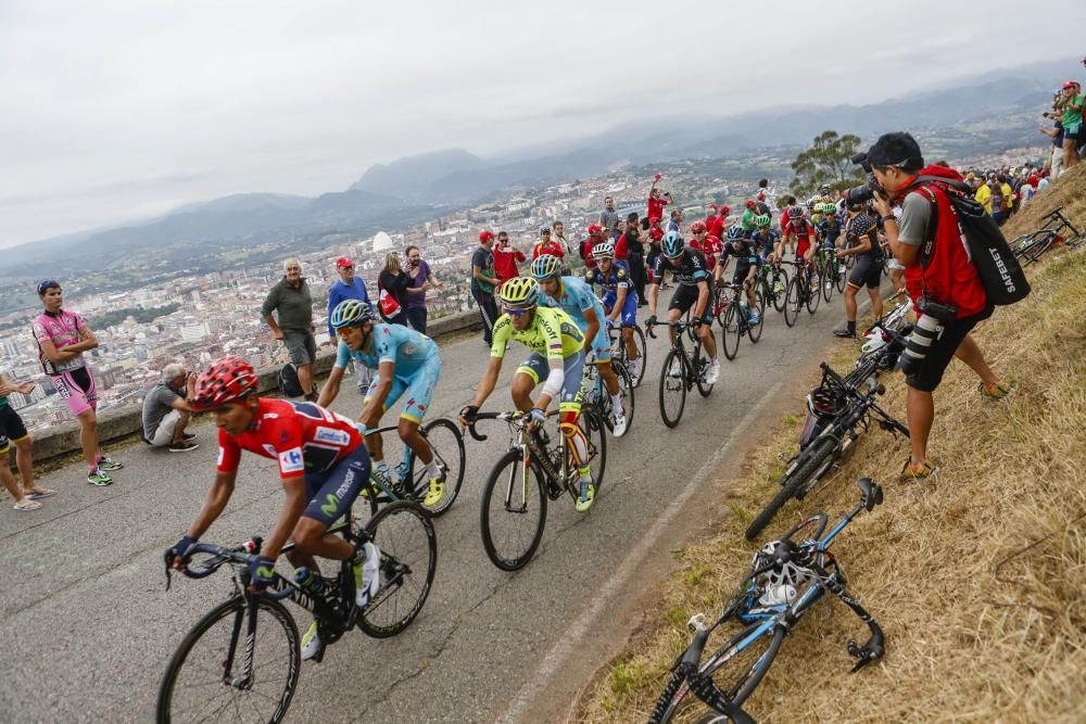 Vuelta Ciclista España, subida al Naranco