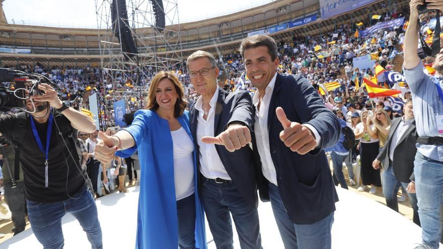 Feijóo pide concentrar el voto en el PP: &quot;Estamos tocando el cambio con los dedos&quot;