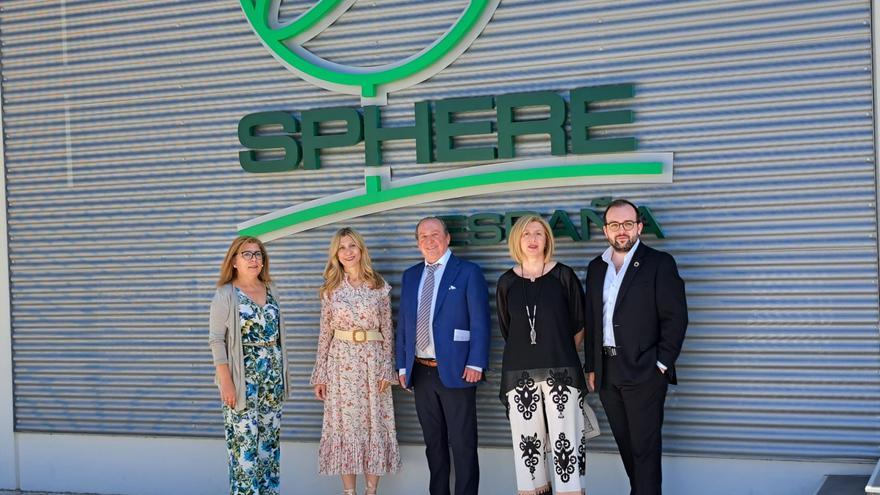 Sphere España invierte 8 millones en el último año en su complejo de economía circular en Pedrola