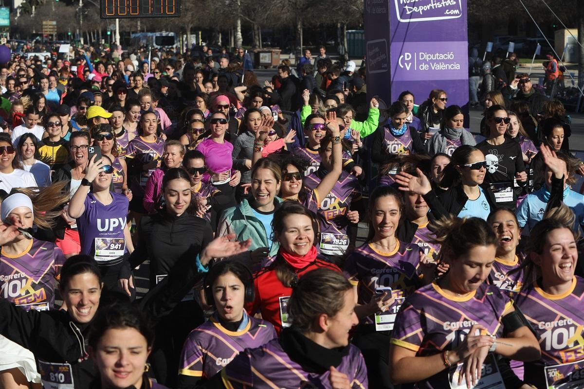 Búscate en la Carrera 10K Femenina del Día de la Mujer Deportista en València