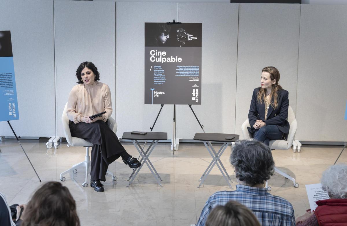 Sara Mansanet y Nieves Pascual.