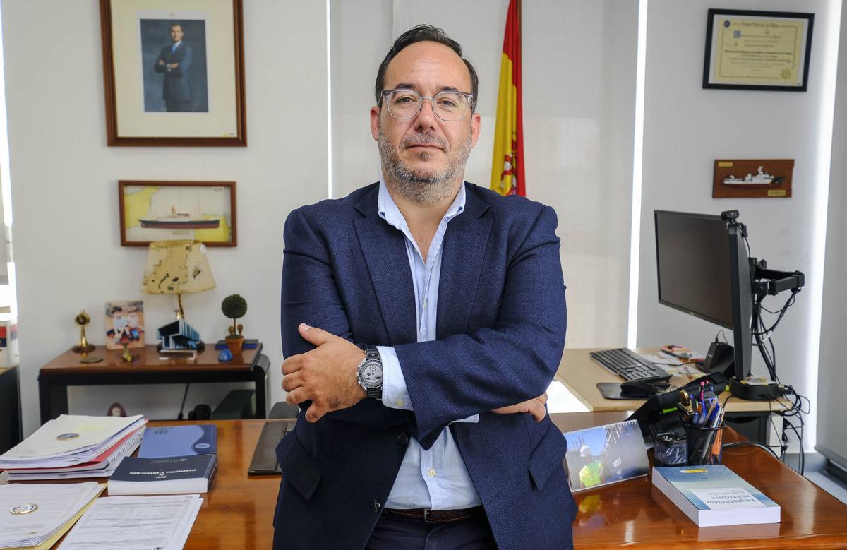 Ignacio Gallego, capitán marítimo de Las Palmas