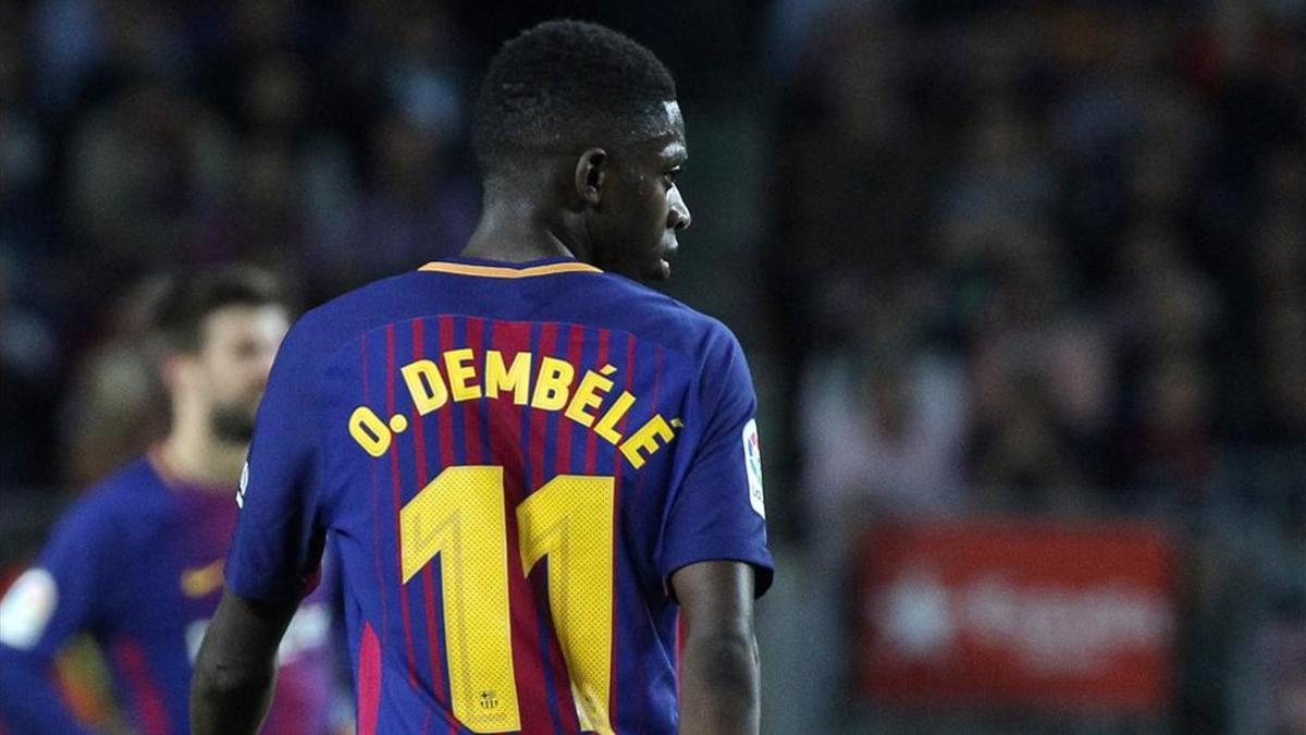 Dembélé, jugador del Barcelona