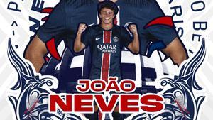 Joao Neves, nuevo jugador del PSG