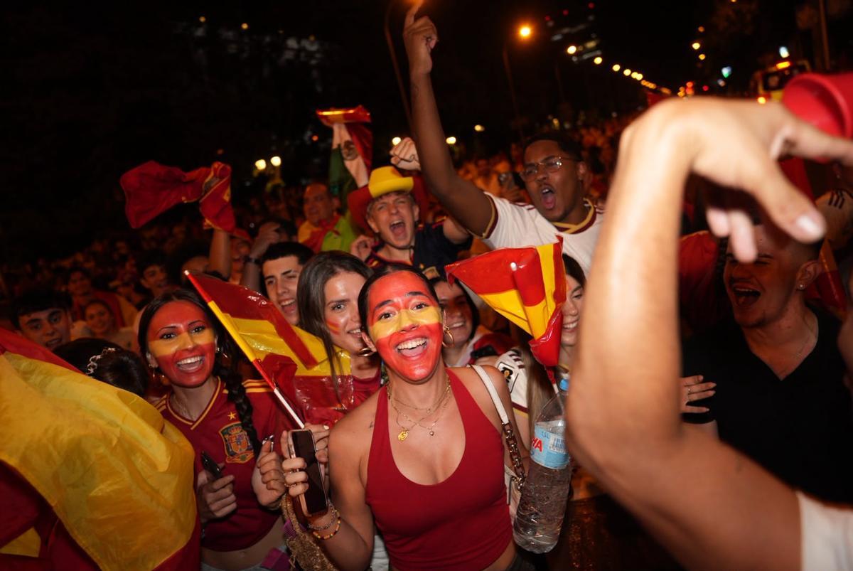 La celebración en Madrid del segundo Mundial ganado por España, en imágenes La celebración en Madrid del segundo Mundial ganado por España, en imágenes