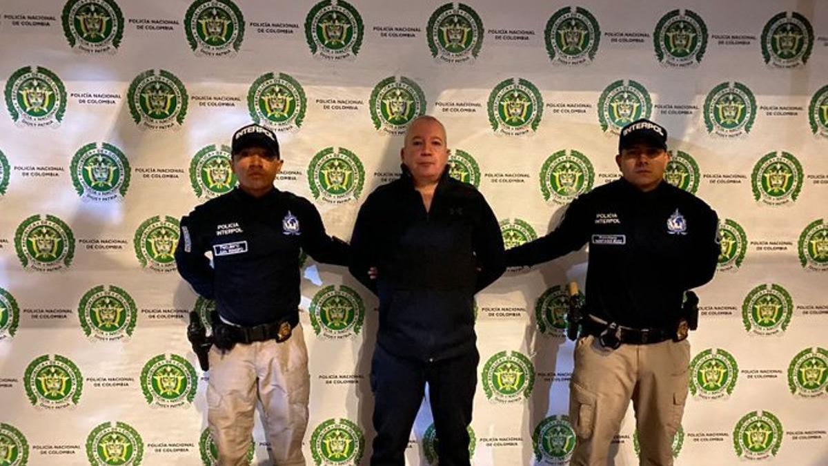 Moreno Carazo detenido por la policía colombiana