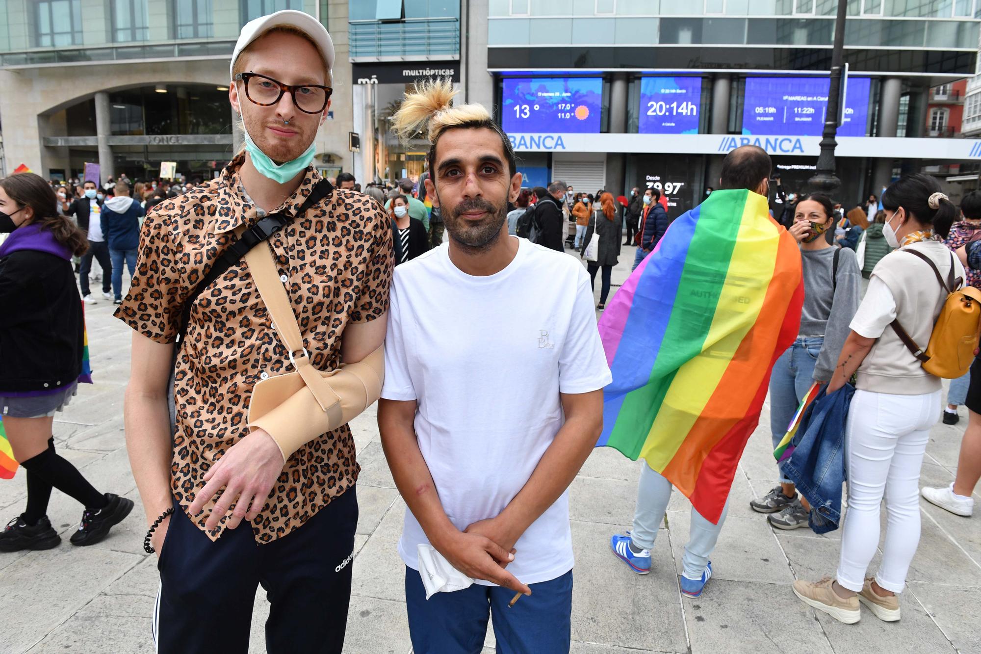 Día del Orgullo LGTBI 2021 en A Coruña