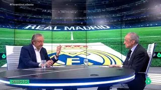 Florentino Pérez: "¿Lo de 'la niña'? No era negativo: estaba levantando la mano pidiendo paso y no se lo daban"