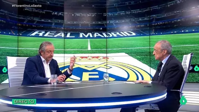 Florentino Pérez: "¿Lo de 'la niña'? No era negativo: estaba levantando la mano pidiendo paso y no se lo daban"