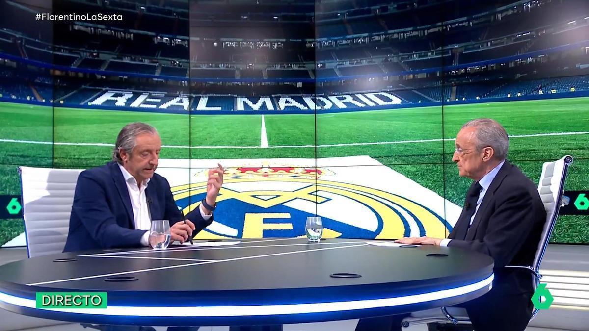 Florentino Pérez: "¿Lo de 'la niña'? No era negativo: estaba levantando la mano pidiendo paso y no se lo daban"