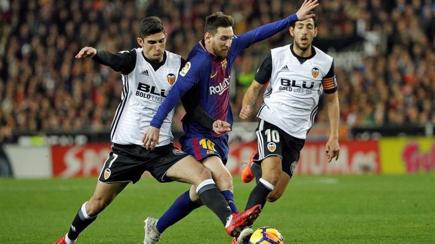 El Valencia le saca al Barça su segundo empate en Liga