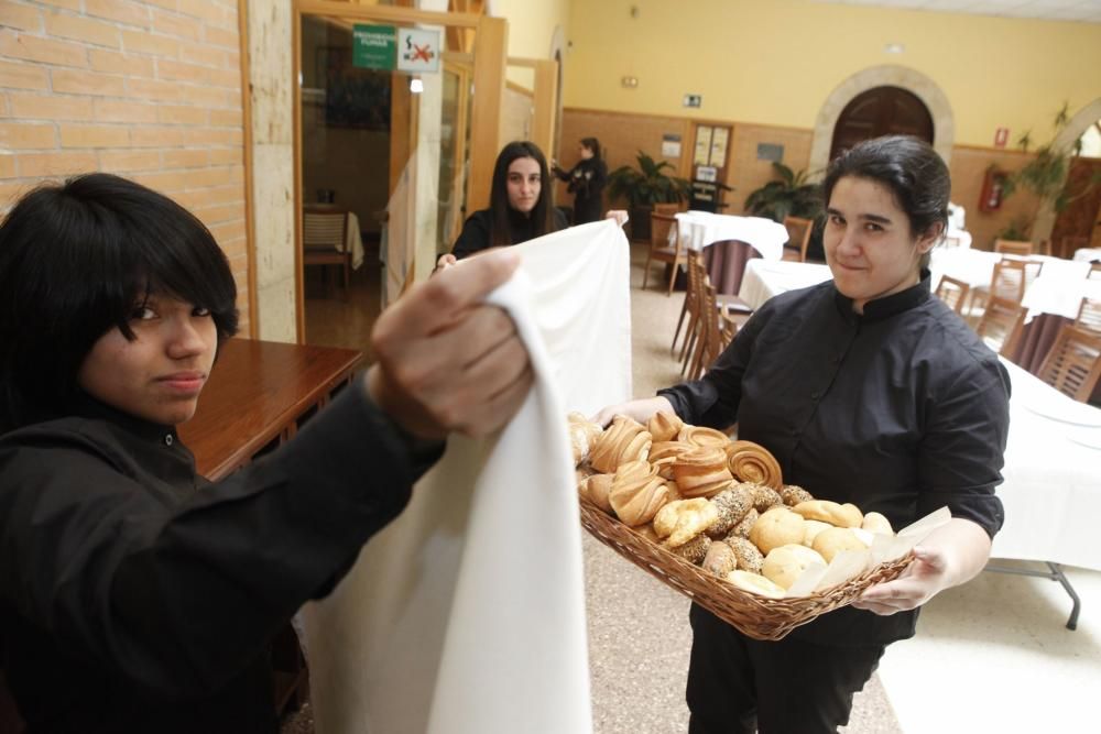 Menús internacionales en la Escuela de Hostelería de Gijón