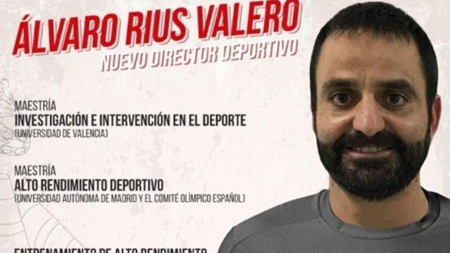 El castellonense Álvaro Rius, nuevo director deportivo del América de Cali