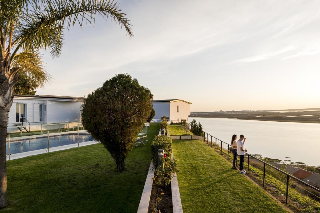 Impresionantes vistas desde el Parador de Ayamonte.