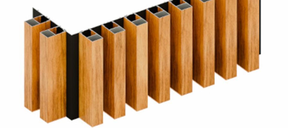 Acabados en madera de sistemas Revwall.