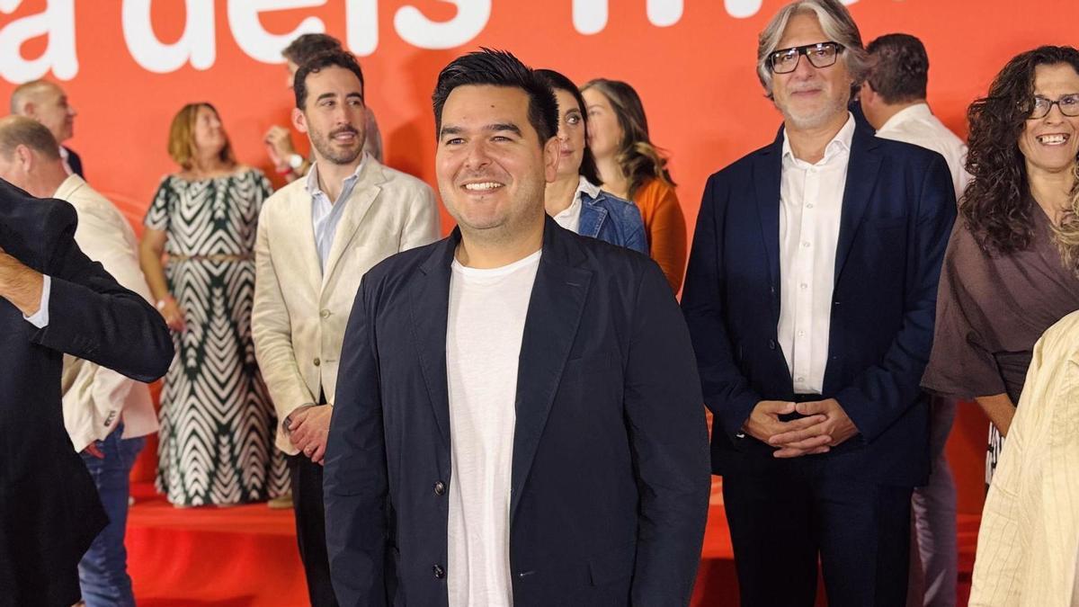 El candidat a l'alcaldia de Figueres durant el Consell Nacional.