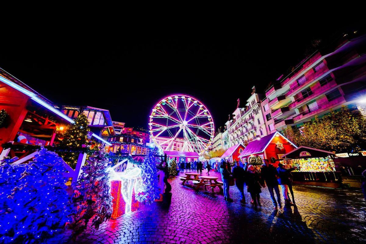 Mercadillo navideño de Montreux