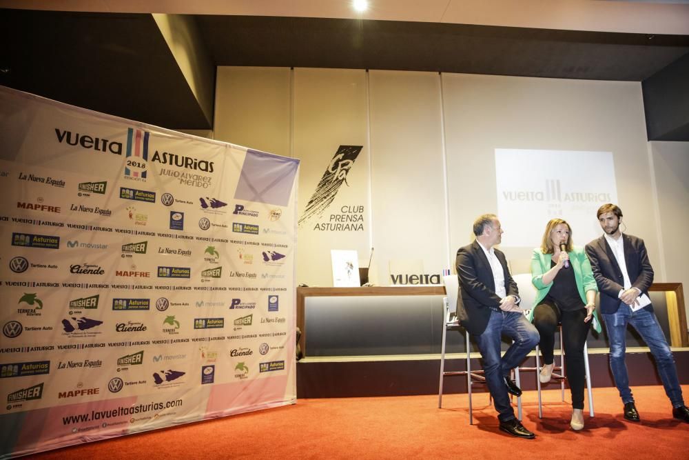 Presentación de la Vuelta Ciclista Asturias en el Club Prensa