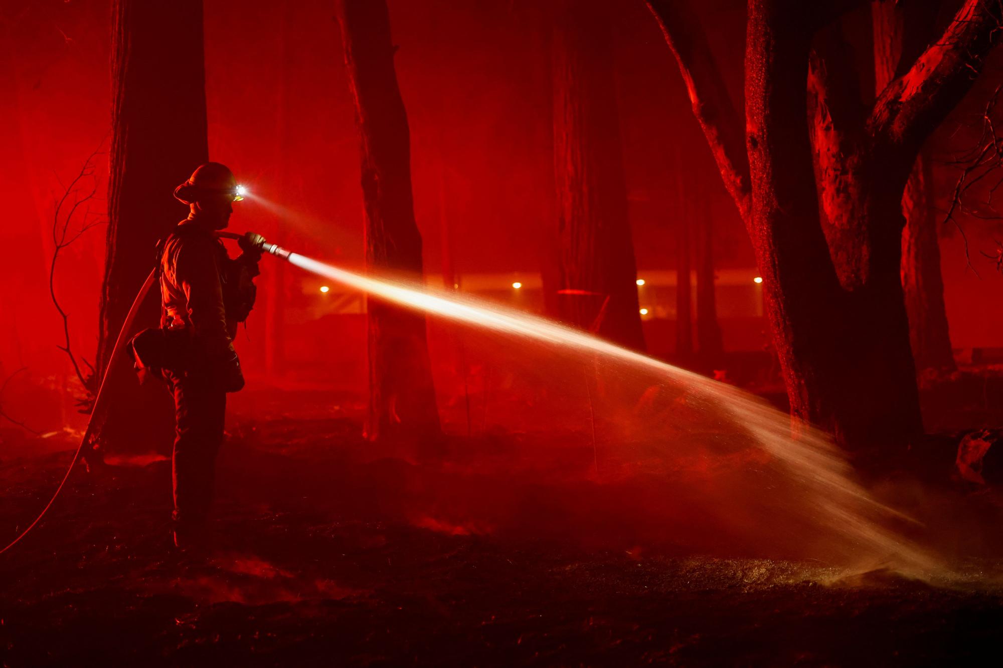 Mosquito Fire in Foresthill, California