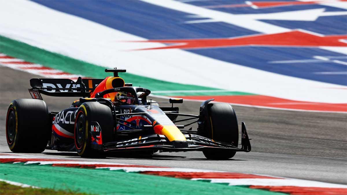 Max Verstappen, de remontada en Austin