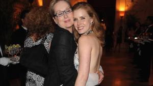 Meryl Streep y Amy Adams en el Metropolitan Club de Nueva York.