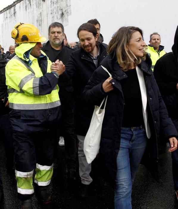 Pablo Iglesias en A Coruña y Ferrol antes del 28-A