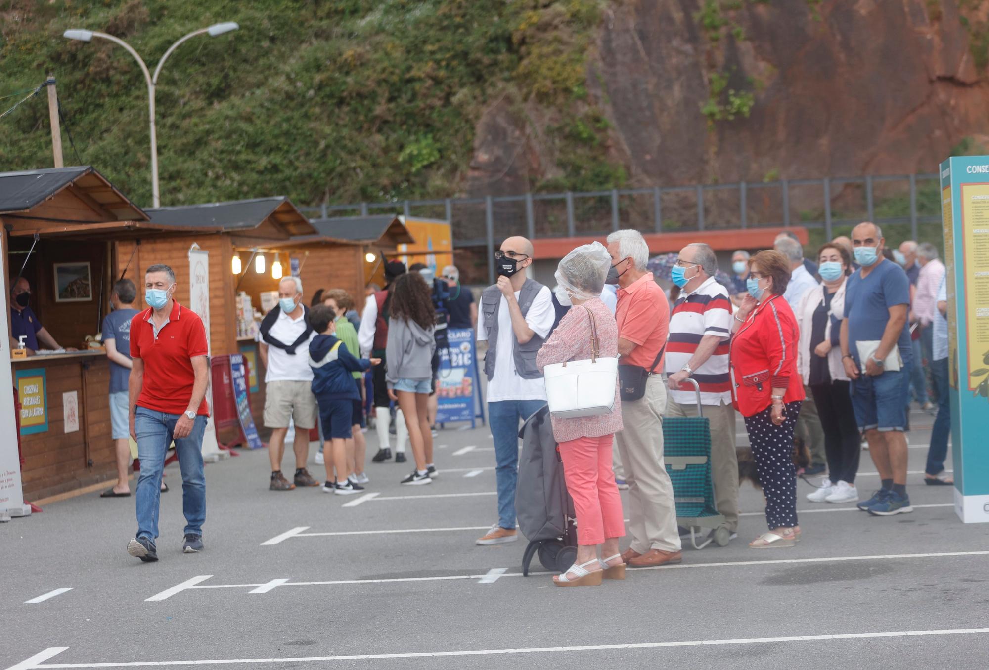 La feria de la conserva, un éxito en Candás