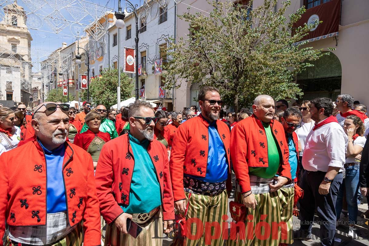 Moros y Cristianos en la mañana del dos de mayo en Caravaca