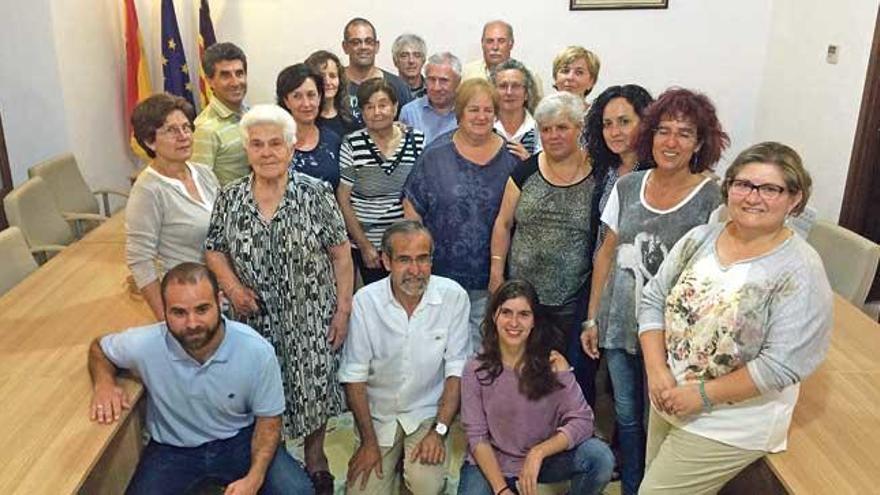 Imagen del acto celebrado anoche en Sant Joan.