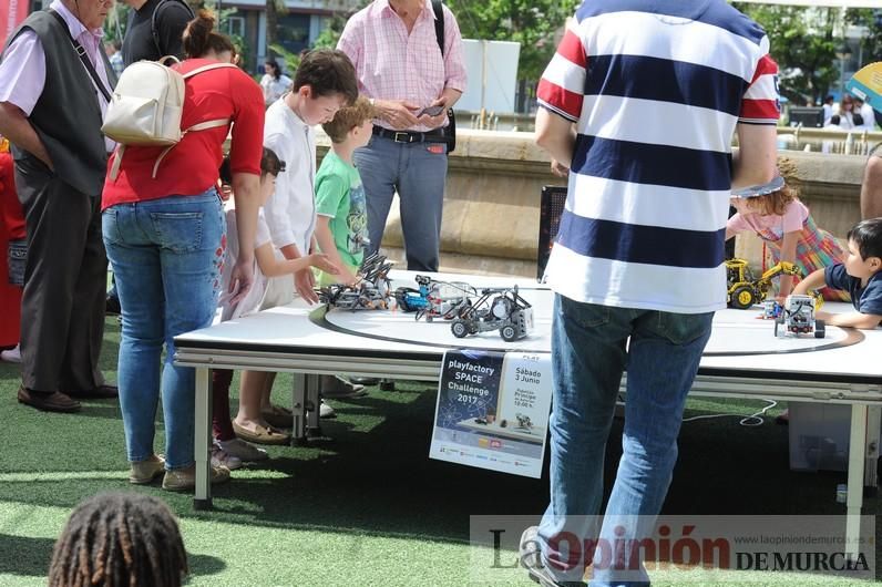 Drones y realidad virtual en la Plaza Circular de Murcia