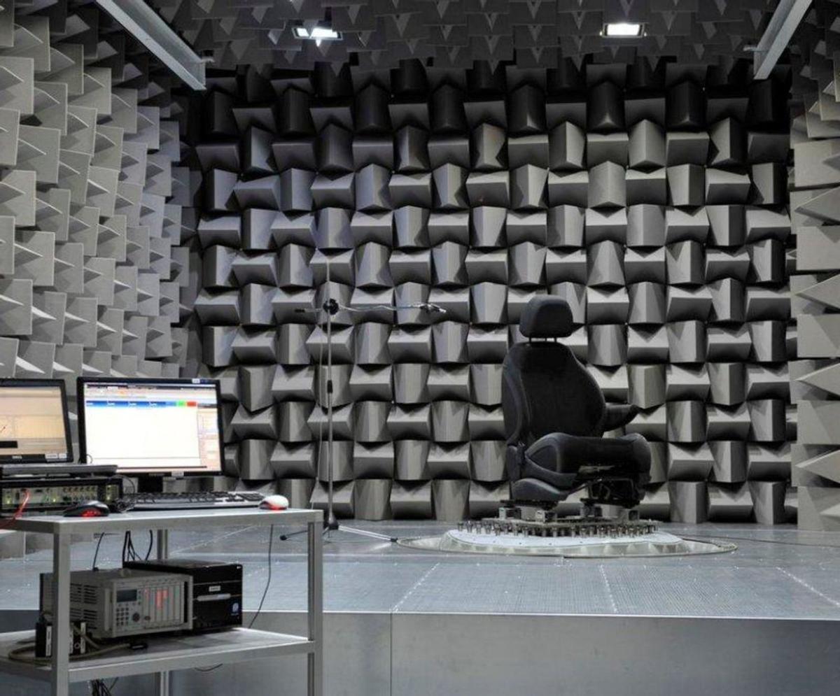 Un asiento en uno de loslaboratorios del CTAG