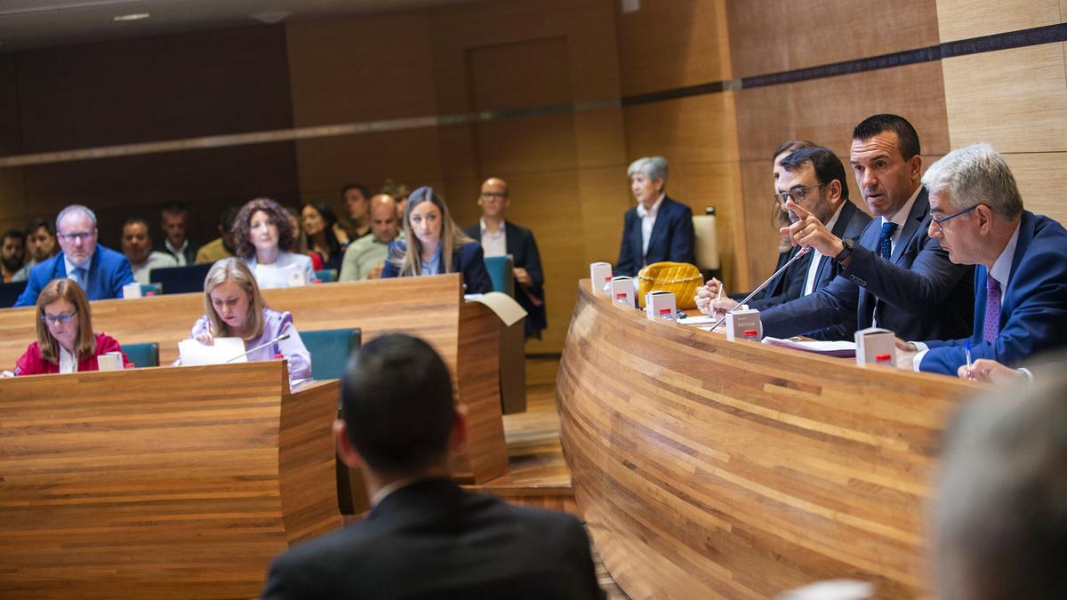 Pleno de octubre de la Diputación de Valencia