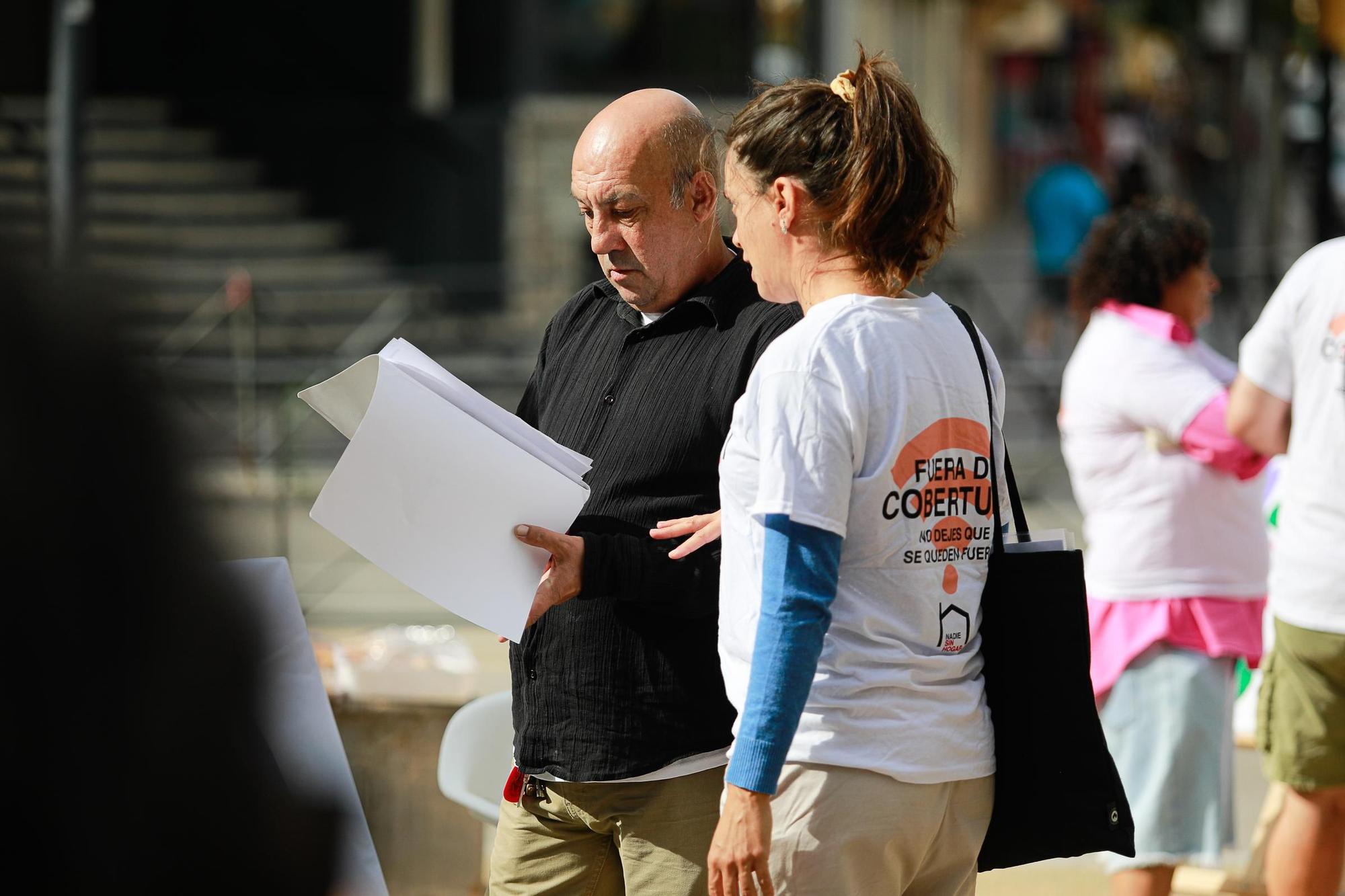 La celebración del Día de las Personas sin Hogar en Ibiza, en imágenes