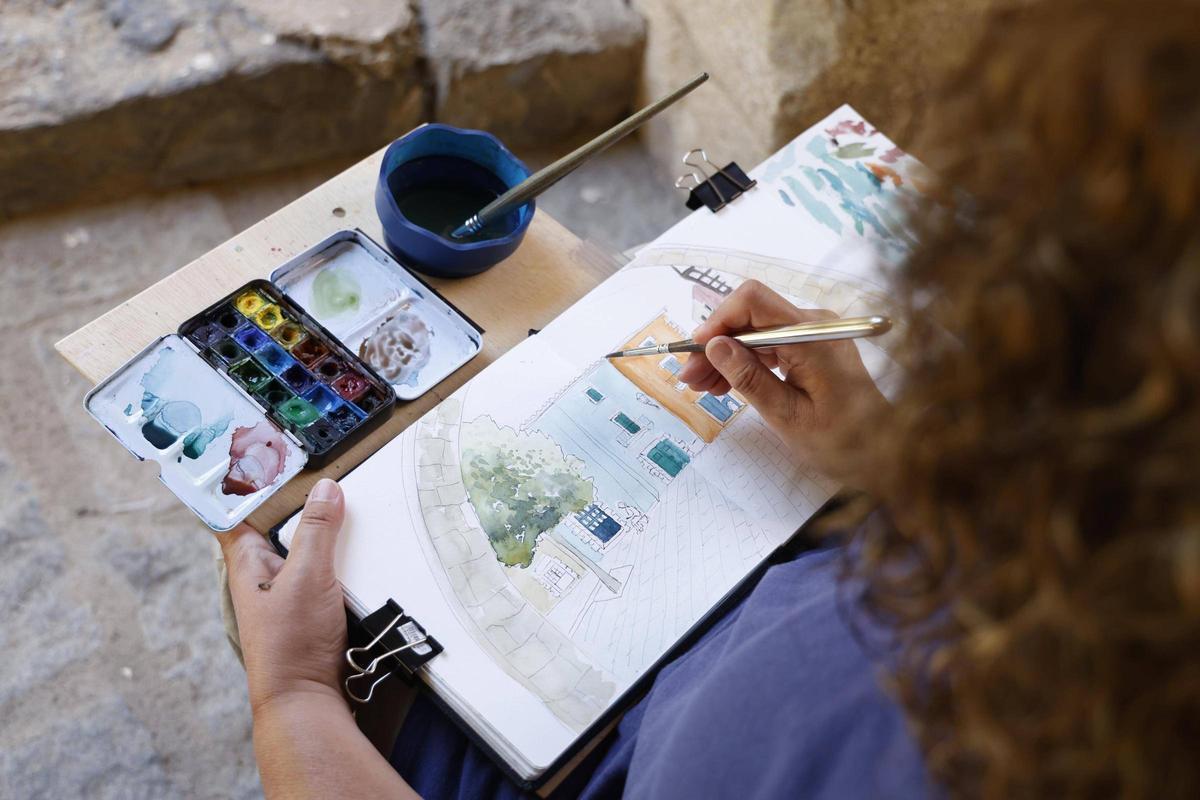 Les imatges d'Urban Sketchers Girona Les imatges d'Urban Sketchers Girona