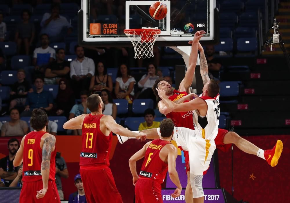 Cuartos del final del Eurobasket: Alemania - España