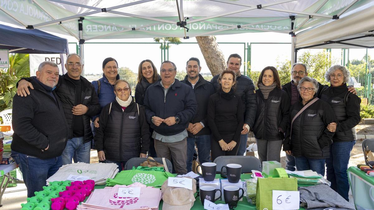 El alcalde, con una de las entidades