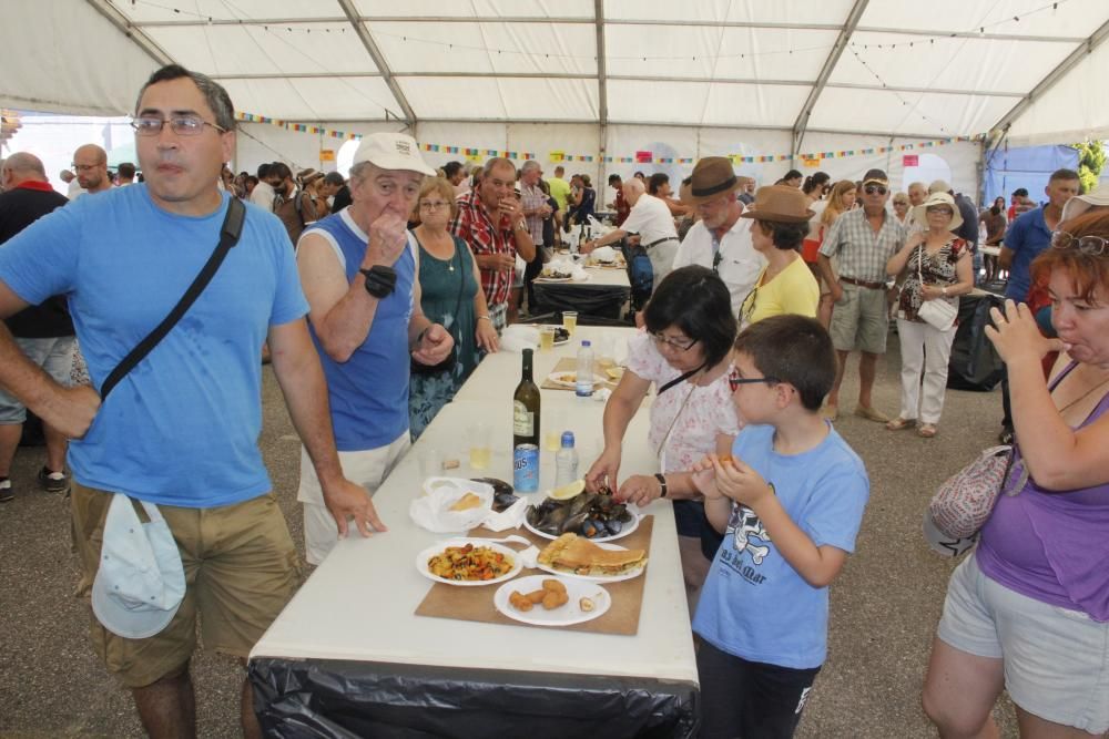 La fiesta gastronómica en honor al producto estrella de Moaña también quiso ser un homenaje a la figura de la mujer