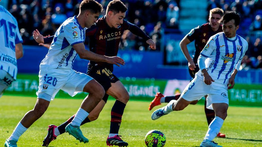 Resumen, goles y highlights del Leganés 2 - 2 Levante de la jornada 24 de LaLiga Smartbank