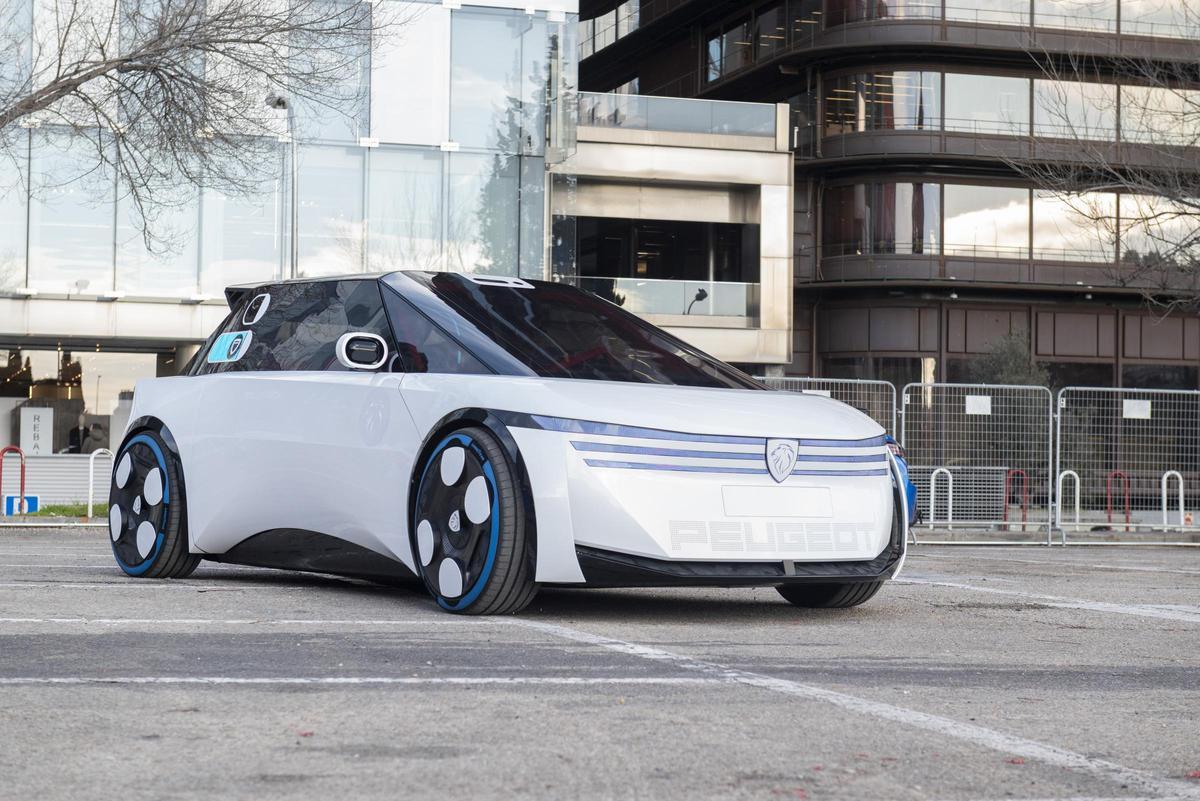Peugeot Polygon Concept: el futuro aterriza en Madrid