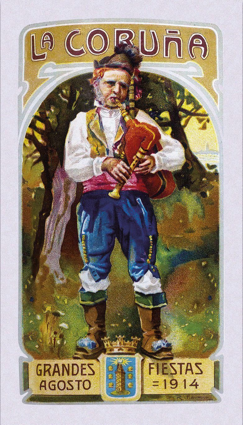 Así evolucionaron los carteles de las Fiestas de María Pita en 175 años en A Coruña